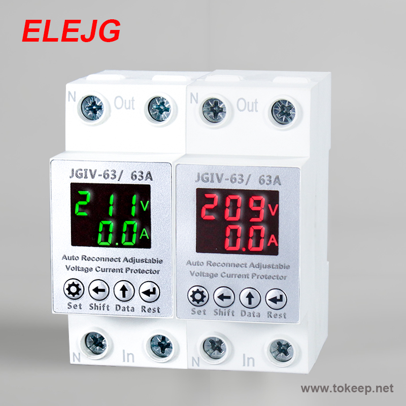 Adjustable Over Under Voltage Protector JGIV-63